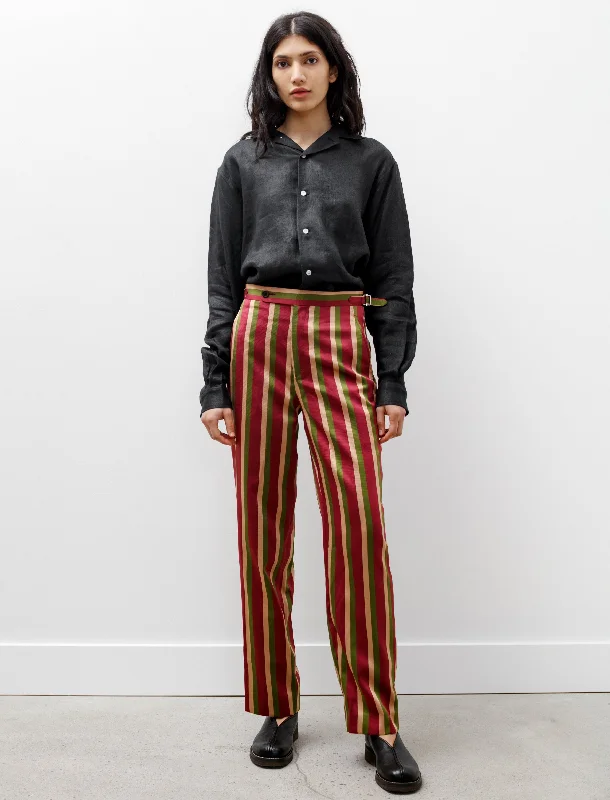 Juniper Stripe Trousers Trousers chic fashionable