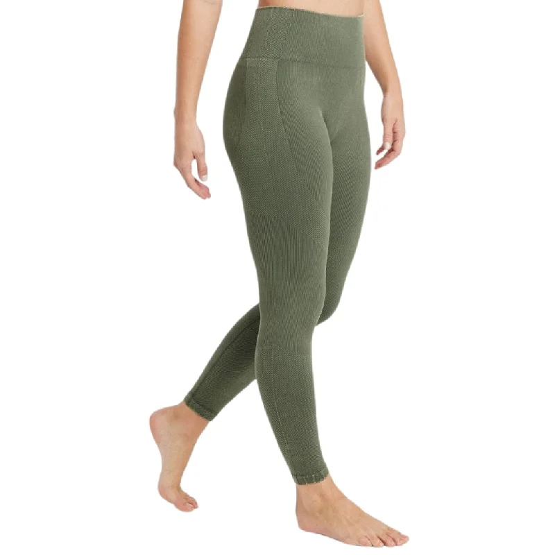 JOYLAB - High-Rise Ribbed Seamless 7/8 Leggings Comfortable Lounge Leggings