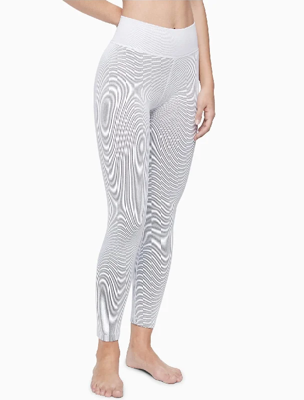 Calvin Klein Performance Ribbed High Waist 7/8 Leggings - Women Stylish Capri Leggings Calvin Klein Performance Ribbed High Waist 7/8 Leggings - Women Stylish Capri Leggings