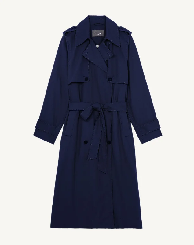 Trench coat Wool Cashmere Tweed