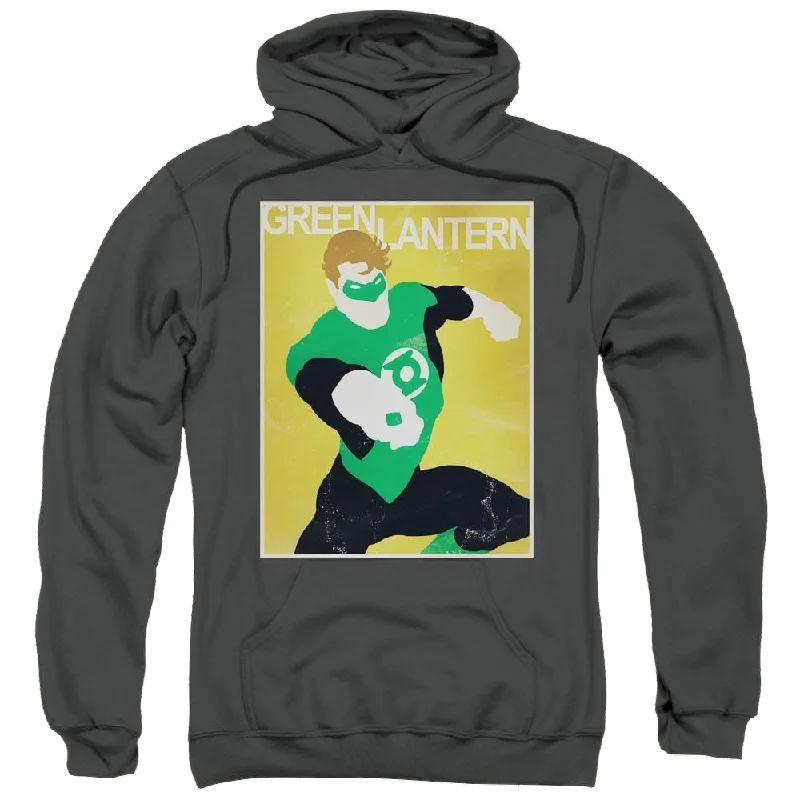 DC Comics Simple Gl Poster - Pullover Hoodie Cold Shoulder Design