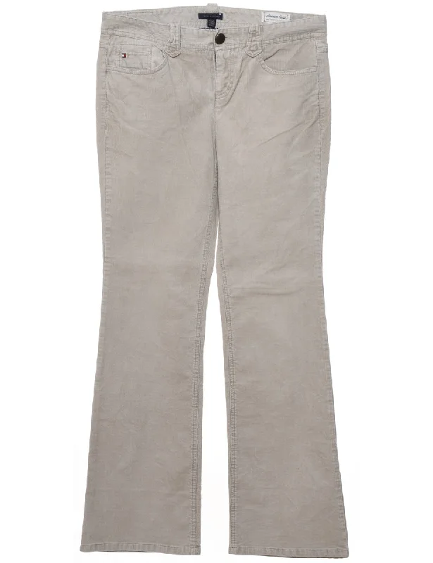 Tommy Hilfiger 1990s Flared Trousers - W32 L31 Trousers sophisticated sleek
