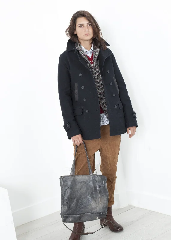 Zola Coat in Black Sleeveless Short Sleeve Long Sleeve