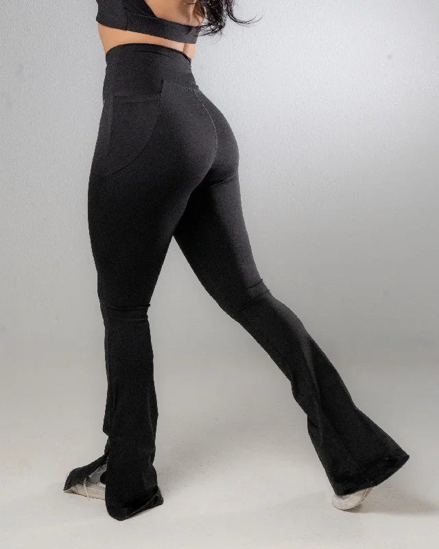 Eclipse Luxe Flare Leggings Cozy Lounge Pants Leggings