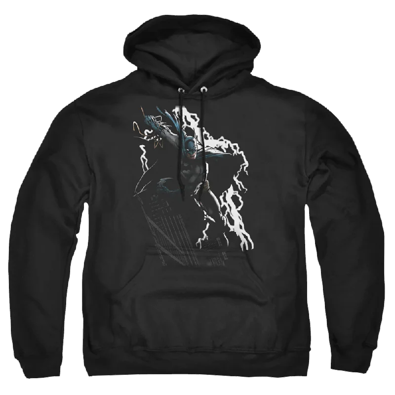 Justice League Lighting Crashes Pullover Hoodie Fine Merino Wool