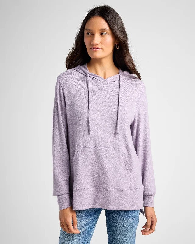 Shoreline Hacci Pocket Hoodie Hoodie with Monochrome Minimalist Simple
