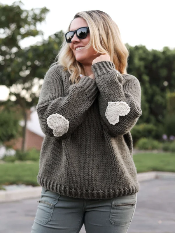 Knit Kit - Luv Pullover Lantern Sleeve Elegant