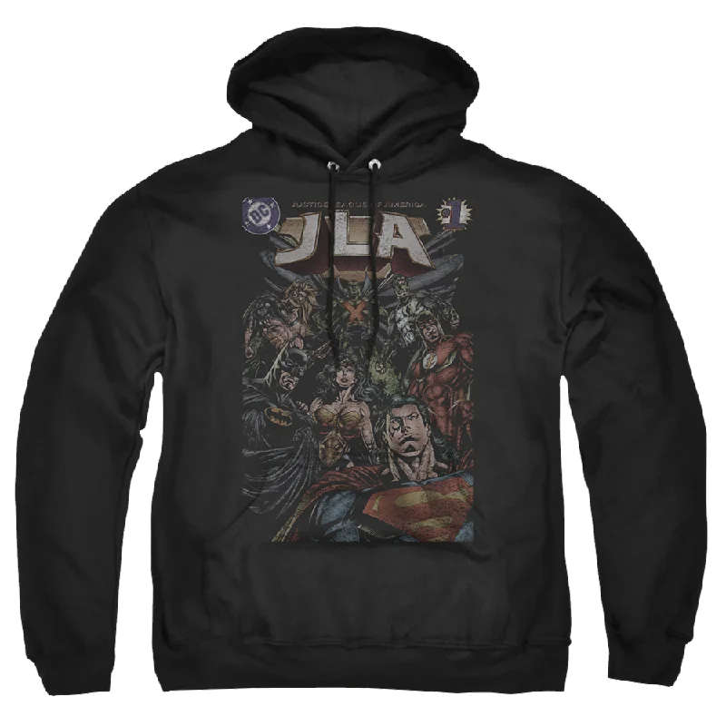 Justice League #1 Cover Pullover Hoodie Short Sleeve Top