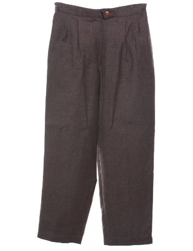 Dark Grey Classic Trousers - W28 L26 Trousers Occasion Special
