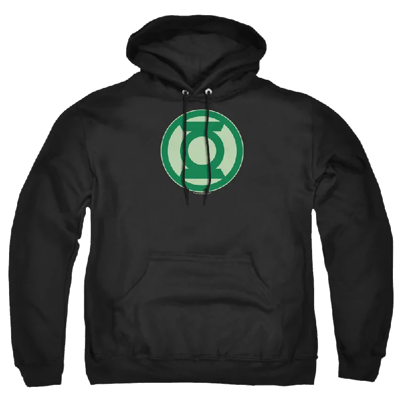 Green Lantern Green Symbol - Pullover Hoodie Leg Sleeve Comfort