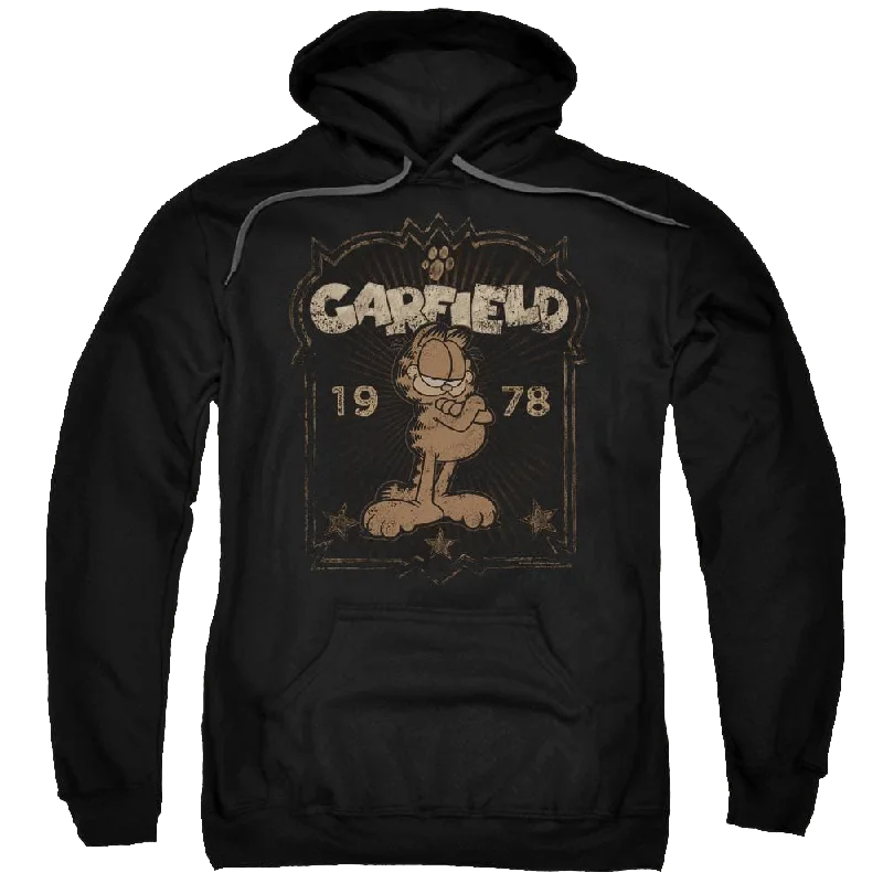 Garfield Est 1978 - Pullover Hoodie Kimono Neck Pullover