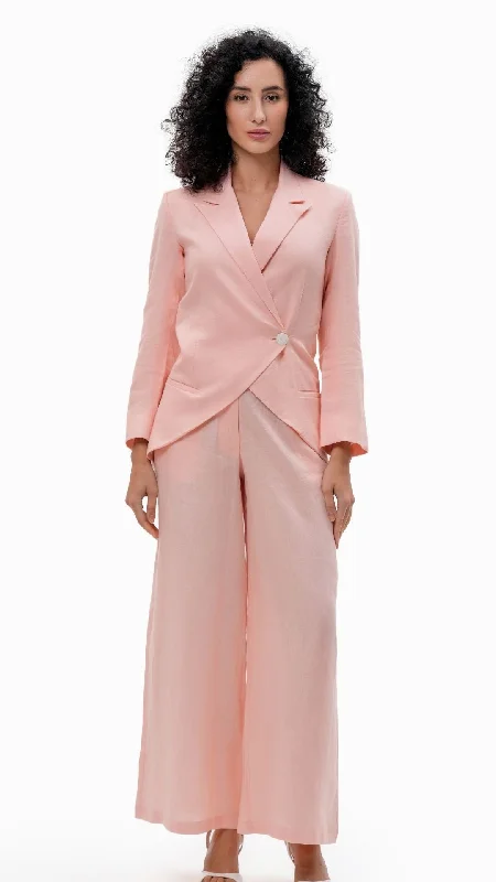 Linen signature trousers Trousers Ceremony Elegant