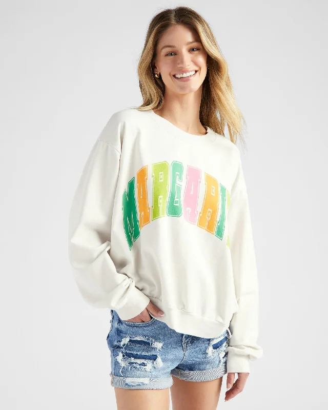 Margarita Sweatshirt Hoodie with Illustration Artistic Creative