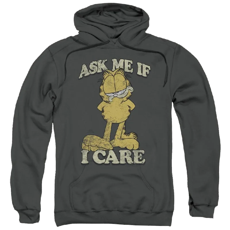 Garfield Ask Me - Pullover Hoodie Cable Knit Chunky