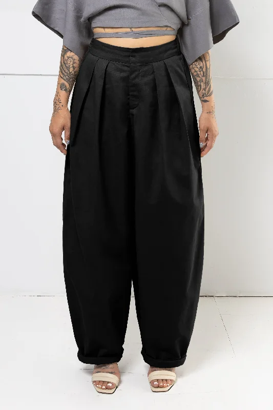 LUCAS PLEATED TROUSER Trousers Handmade Artisanal