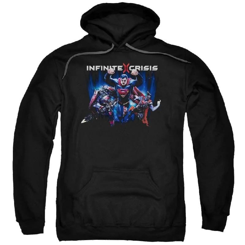 Infinite Crisis Ic Super Pullover Hoodie Oversized Cozy Pullover