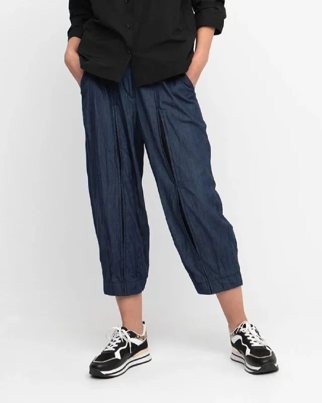 Ozai N Ku Secret Seam Trousers, Denim Trousers Designer Luxury