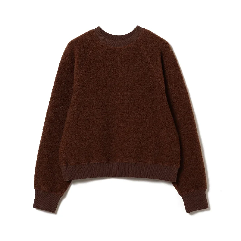 Avery Reversible Wool Sweatshirt Hoodie with V-Neck Classic Versatile