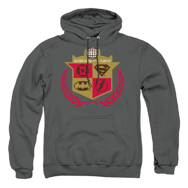 Justice League Defenders Pullover Hoodie Batwing Sleeve Top