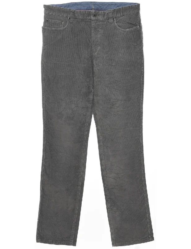 L.L. Bean Corduroy Trousers - W35 L34 Trousers Canvas Durable