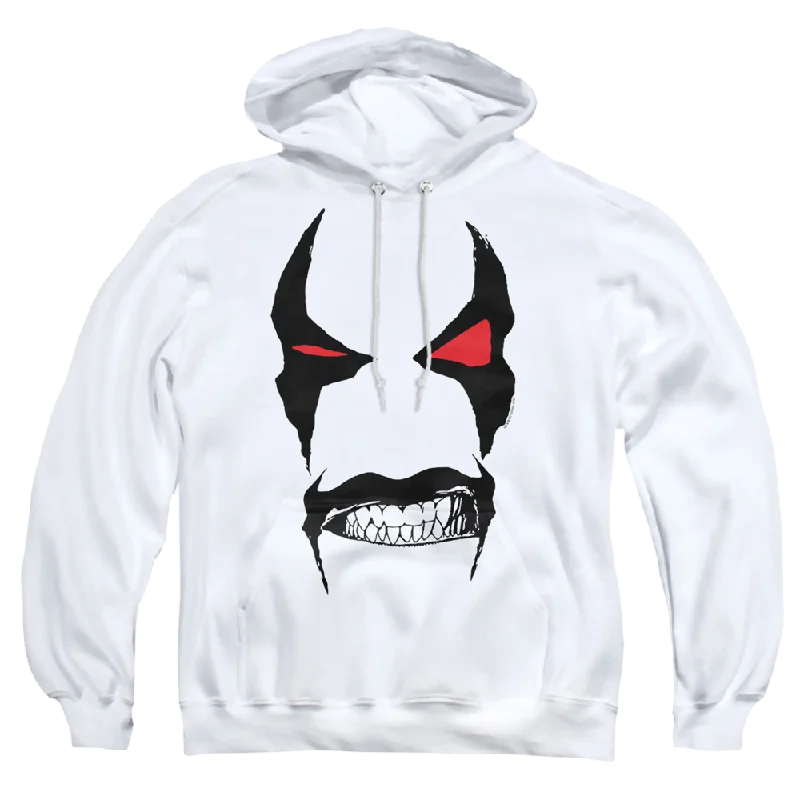 Justice League Lobo Face Pullover Hoodie Solo Sleeve Pullover