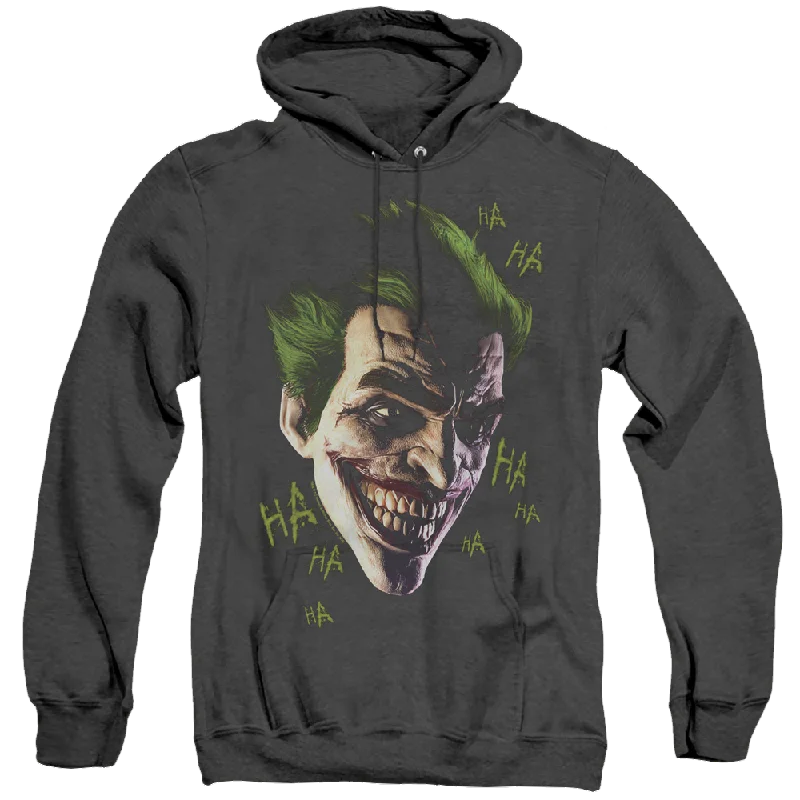Joker, The Joker Grim - Heather Pullover Hoodie Square Neck Pullover