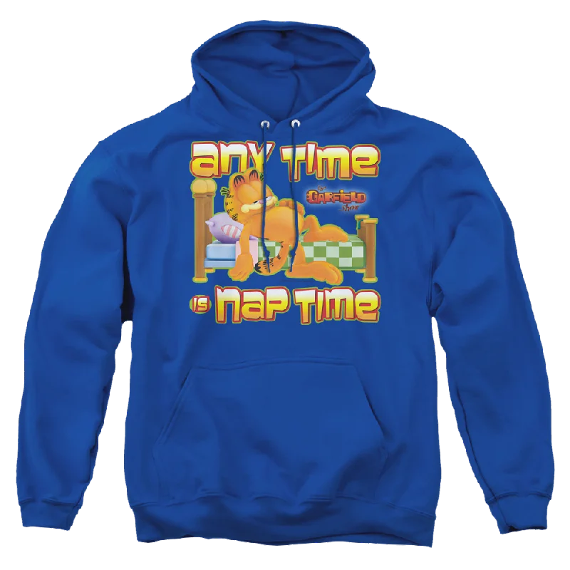 Garfield Nap Time - Pullover Hoodie Puff Sleeve Stylish
