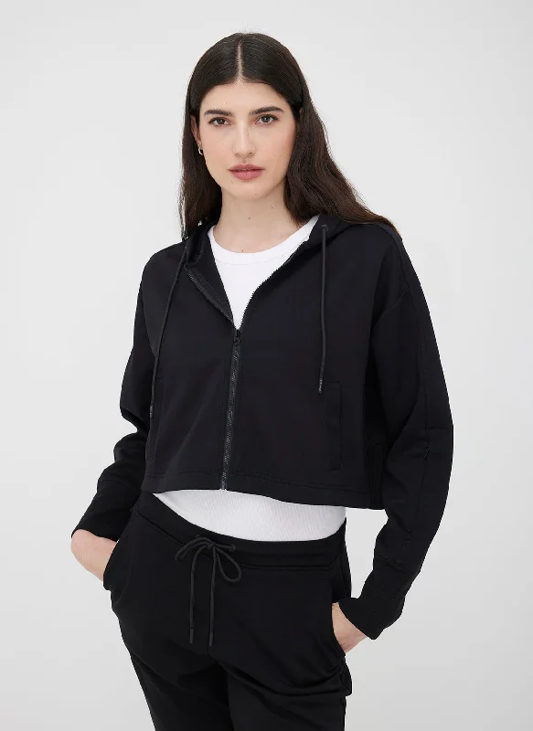 Performance Full Zip Hoodie Hoodie with Fur Luxurious Winter