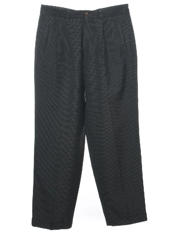 Perry Ellis Trousers - W32 L29 Trousers Pleated Formal