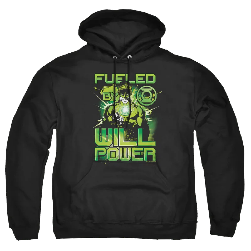 Green Lantern Fueled - Pullover Hoodie Tight Sleeve Top
