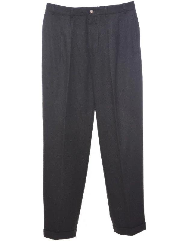 Tapered Fit Trousers - W34 L32 Trousers Brand Named