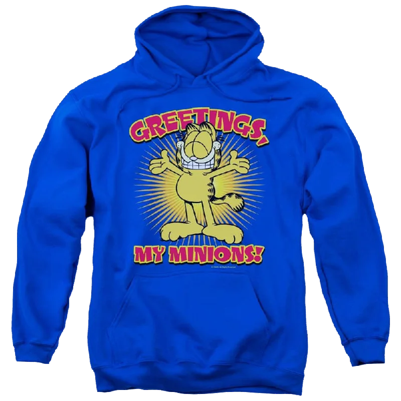 Garfield Minions - Pullover Hoodie Sheath Sleeve Elegant