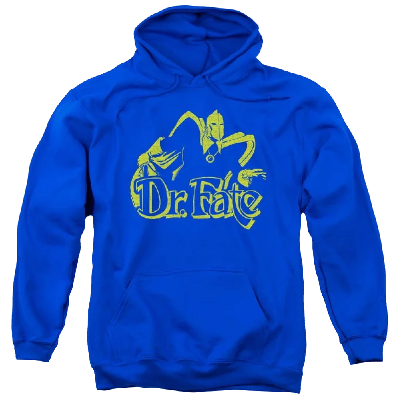 DC Comics One Color Fate - Pullover Hoodie Shirred Sleeve Feminine