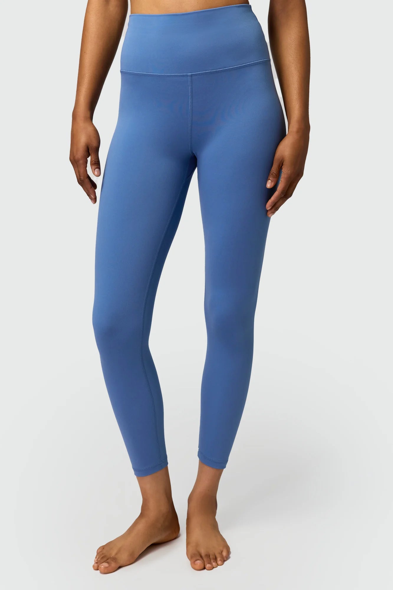 Spiritual Gangster Everly Cinched Waist Legging - Pacific Blue Cozy Sweat-Wicking Leggings Spiritual Gangster Everly Cinched Waist Legging - Pacific Blue Cozy Sweat-Wicking Leggings