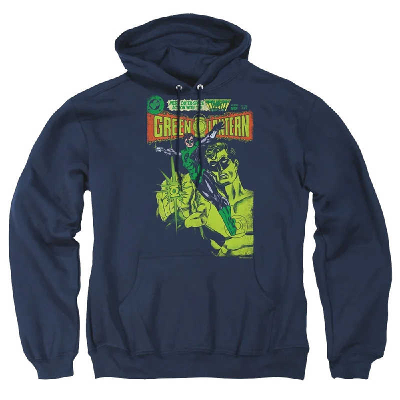 Green Lantern Vintage Cover - Pullover Hoodie Short Sleeve Top