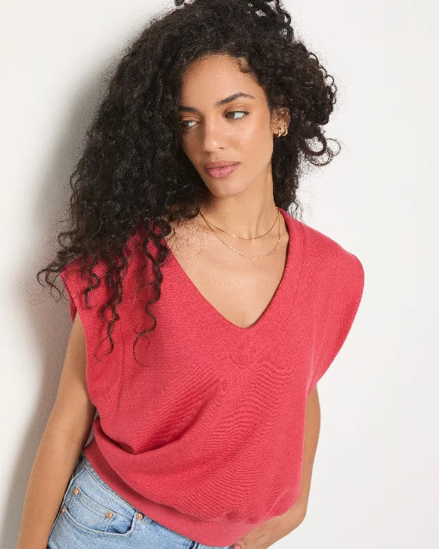 Wavecrest Winged Sweatshirt Tee Hoodie with Button Placket Classic Preppy