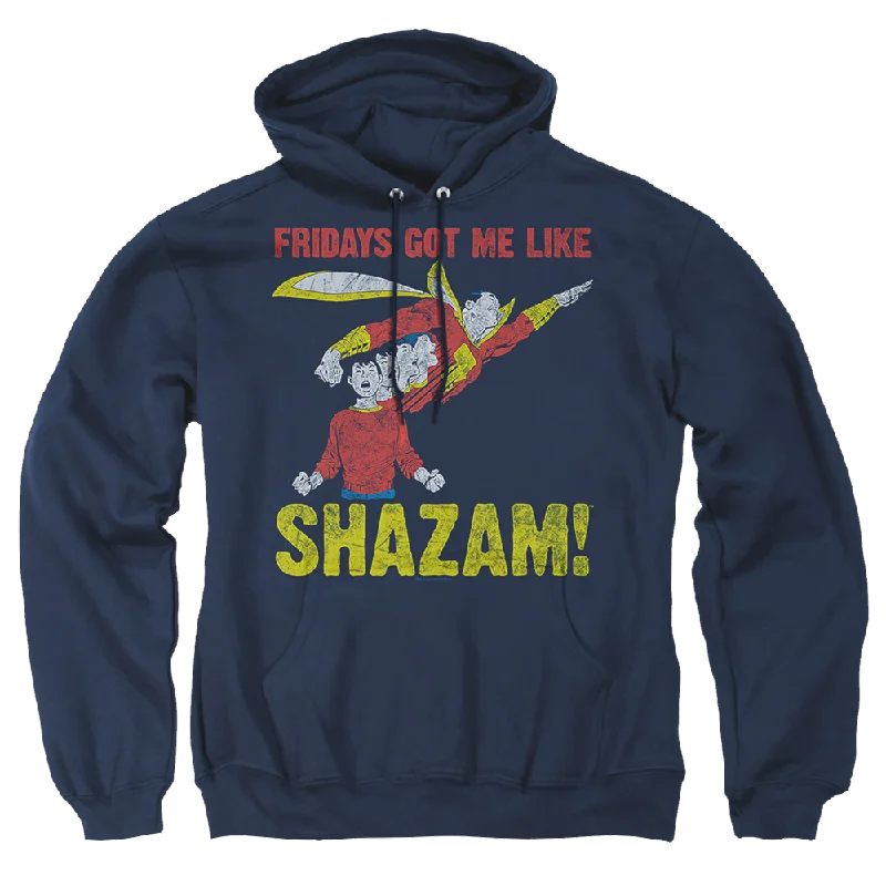 Justice League Fridays Got Me Like Pullover Hoodie Wide Sleeve Pullover
