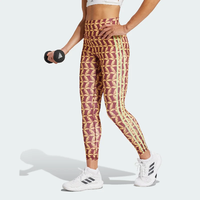 Women's adidas adidas x FARM Rio 7/8 Leggings Stylish Ankle-Length Leggings