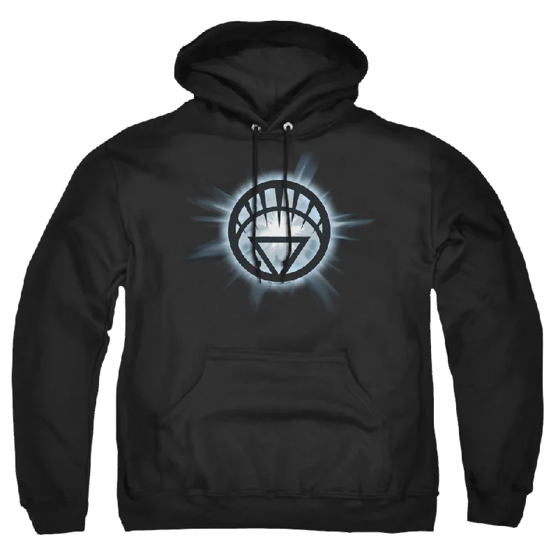 Green Lantern White Glow - Pullover Hoodie Button Front Sweater