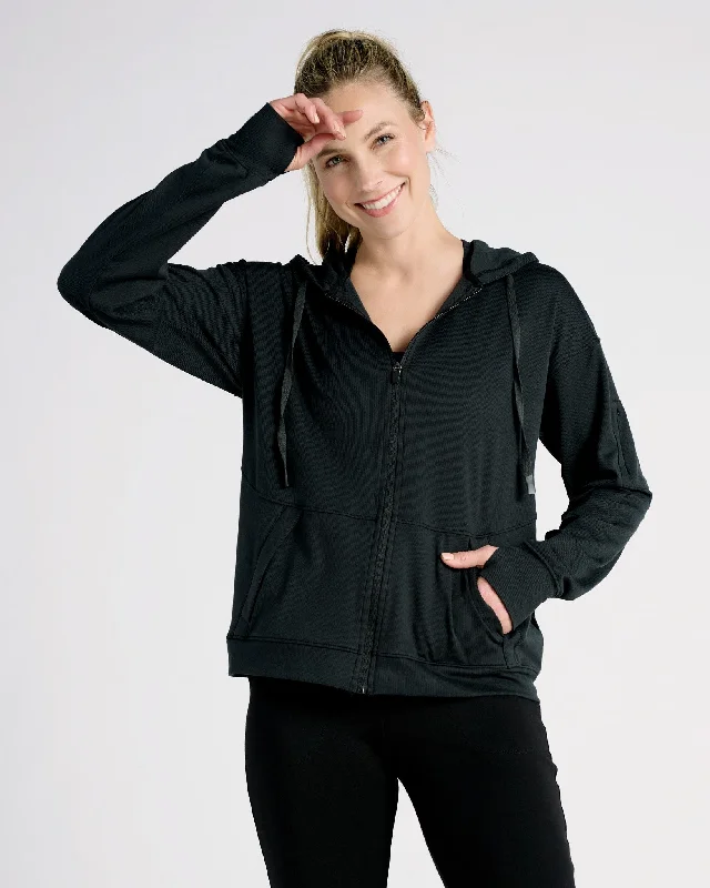 Brianne Hoodie Hoodie with Embroidery Detailed Premium