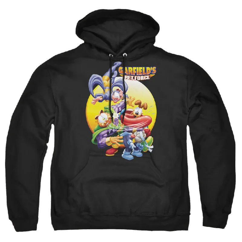 Garfield Tongue Of Doom - Pullover Hoodie High Neck Pullover