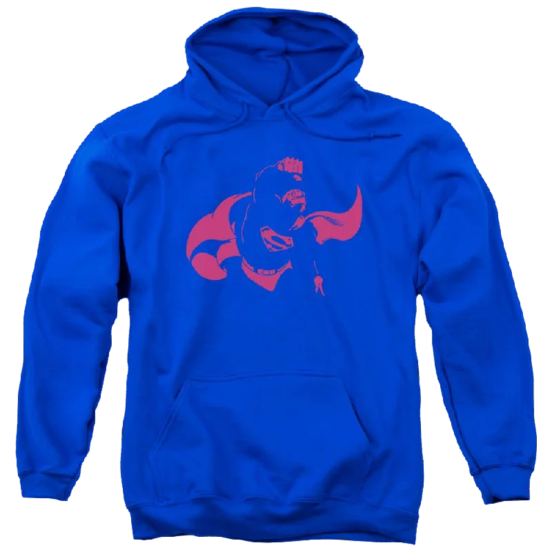 DC Comics Super Min - Pullover Hoodie Batwing Sleeve Top