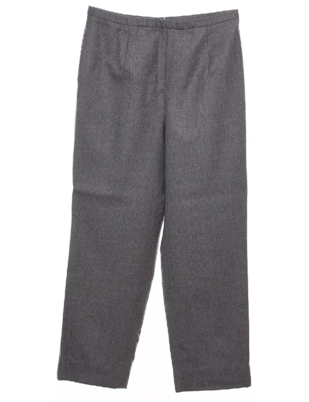 Pendleton Grey Tapered Trousers - W30 L28 Trousers Seasonal Trendy