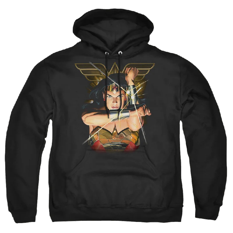 Justice League Deflection Pullover Hoodie Boat Neck Sweater