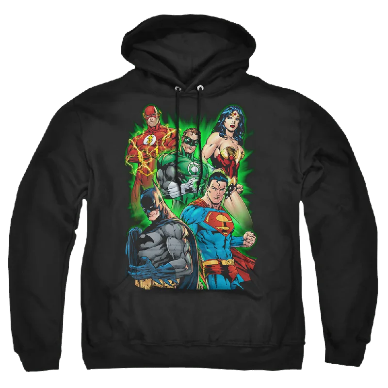 Justice League Will Power Pullover Hoodie Puff Sleeve Stylish