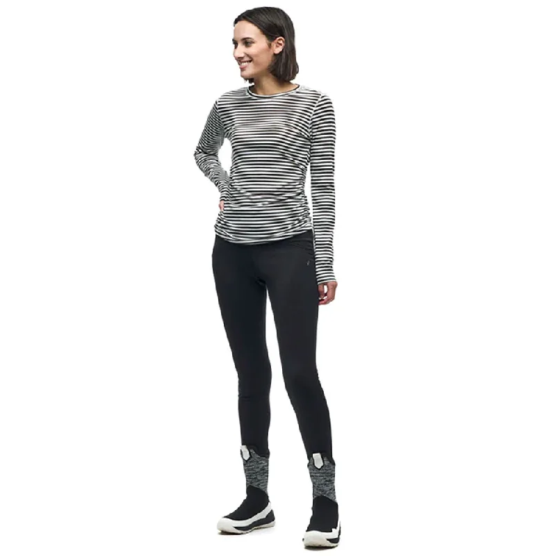 Indyeva Rasar Black Womens Leggings Stylish Everyday Leggings