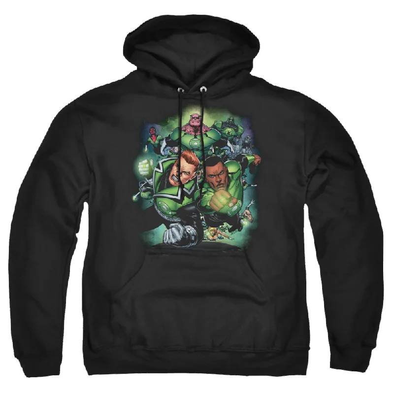 Green Lantern Corps #1 - Pullover Hoodie Boat Neck Sweater