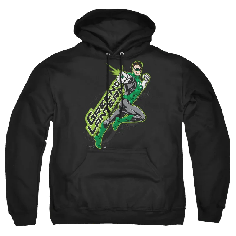 Green Lantern Among The Stars - Pullover Hoodie Shawl Collar Sweater