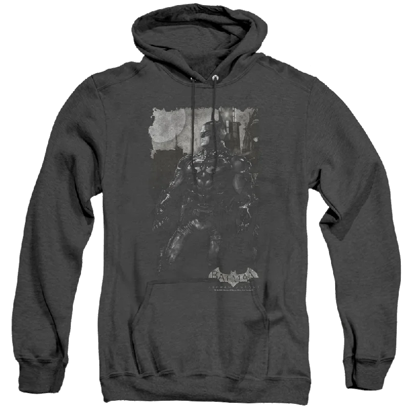 Batman Arkham Knight Bat Brood - Heather Pullover Hoodie V-Neck Stylish Pullover