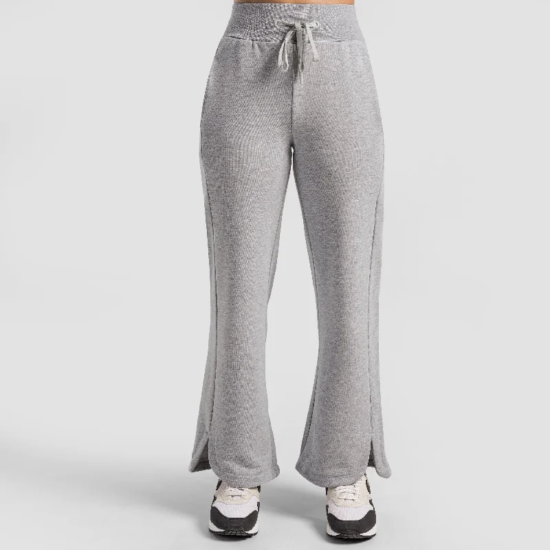 Flex Ease Trousers (Melange Grey) Trousers Hiking Durable